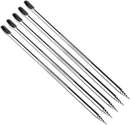 FELTECHELECTR 5pezzi Strumento Decorativo Acciaio Inossidabile per Latte Art Penna per Cappuccino e Decorazioni per Espresso Utensile Professionale per Creare Fantasie nel caffè