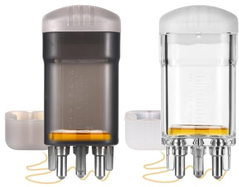 2 Pcs Minoxidil Liquid Applicator, Quick and Efficient Hair Oiling Dispenser Brush, Root Comb Applicator Bottle for Hair Oil Scalp Tool, Applicator Massager for Hair Oil and Thin Hair Growth Serums