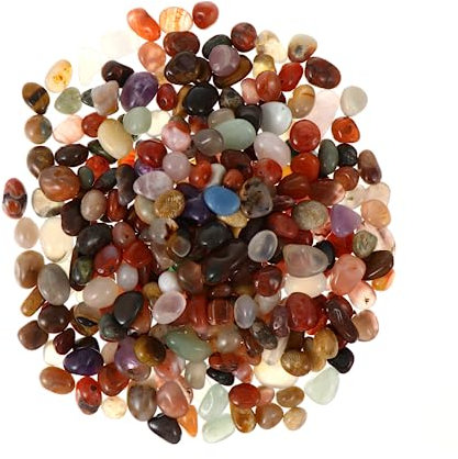 Toddmomy 1paquet Galets Naturels Tumbled Décorative De Paysage pour Plantes Aquariums Jardins Et Décorations Intérieures