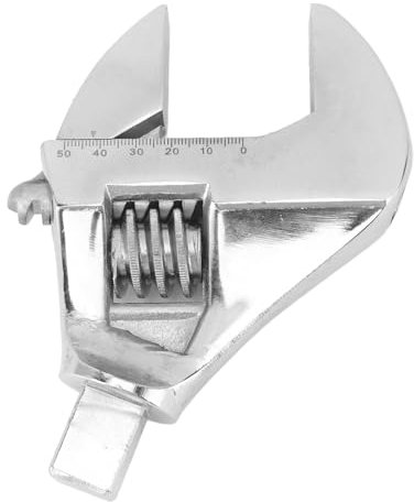 YWBL-WH Testa della Chiave Ad Apertura Grande, Sostituzione della Testa della Chiave Regolabile, Apertura Grande, Acciaio, Scala, Manutenzione Rapida, Chiave Inglese (0‑48 mm/0‑1,9