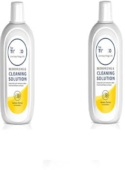 Solution De Nettoyage De Sol For Aspirateur Au Goût De Citron 500 Ml, Compatible Avec Les Séries Tineco FLOOR ONE S5/S3/IFLOOR3/IFLOOR2/IFLOOR, Accessoires For Robot Balayeur(2pcs)
