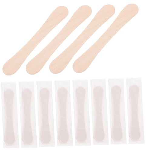 Alipis 120piezas Cuchara De Madera Para Helado Cucharas Pequeñas De Madera Uso Heladerías y Postres
