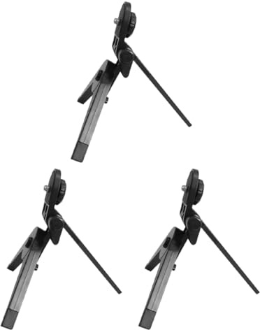 DECORNIJIA 3piezas Minitrípode para Cámara De Escritorio Soporte De Viaje Fácil Montaje Desmontaje Fotografía y Videografía