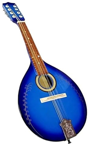 Instrumento Musical Mandolina Artesanal De Madera De Abeto De Ocho Cuerdas Instrumento De Mandolina Para Adultos(4)