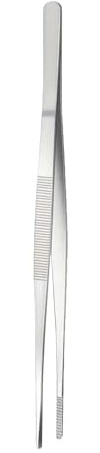Pinzetta da cucina in acciaio, 30 cm, pinza da chef, per barbecue, barbecue, grigliate e feste