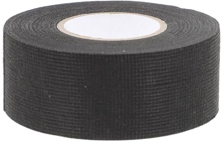 Veemoon Cinta de Tela para Arnés de Cables Automotriz, Adhesiva y Resistente al Calor 32 MM X 15 M, Aislante y Retardante de Llama para Protección y Reducción de Ruido en Piezas