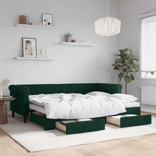 FUDUGEHMIOFWFJJ Relaxsessel Blau Stoff XXL Sessel zum Entspannen mit hoher Rückenlehne und Verstellbarer Fußstütze, bequemer Lesesessel Fernsehsessel für Wohnzimmer und Schlafzimmer