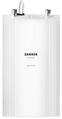 ZANKER elektronisch geregelter Kompakt-Durchlauferhitzer DE 13 KE, umschaltbar, für die Küche, flaches Format, drucklos/-fest, solargeeignet, 230766