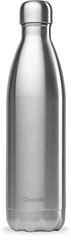 Qwetch - Trinkflasche Originals Edelstahl Isolierflasche 750ml - Thermosflasche 24h Kalt & 12h Heiß - Auslaufsicher, BPA-frei, Wiederverwendbar - Perfekt für Sport, Reisen, Büro & Wandern