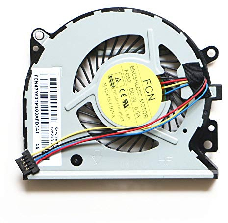 TIANTUO Ventilateur de processeur pour Ordinateur Portable HP 776213-001 Envy 15-U 15-U011dx 15-U010dx X360 TPN-Q147