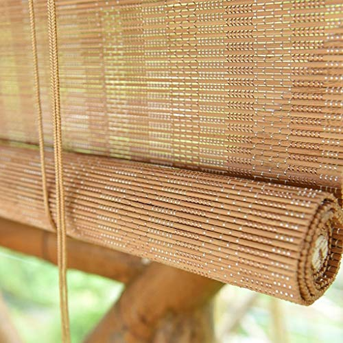 Bambusrollo Patio-Portal-Außenrollos/Vorhänge Im Freien, Rollen Oben Schatten Für Fenstertür-Pergola-Pavillon, 85cm / 105cm / 125cm / 145cm Breit (Size : W 150×H 150cm)