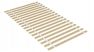 BDW Holztech Rollrost 200 kg - Hochwertiger extra starker Lattenrost aus heimischen Wäldern- 100x200cm - Rolllattenrost unbehandelt für Ihren gesunden Schlaf