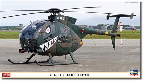 Hasegawa - 1/48 OH-6D Shark Teeth - Plastikmodellbausatz