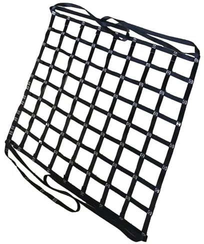 Hoisting Net Safety Lifting Net Straps, Truck Bed Cargo Net, Lifting Straps For Hoist, Cargo Hanging Net - For Loading And Unloading Cargo, Load 0.3-3.5Ton (Size : 3 X 3M/Mesh 20cm/Load 3.5t)