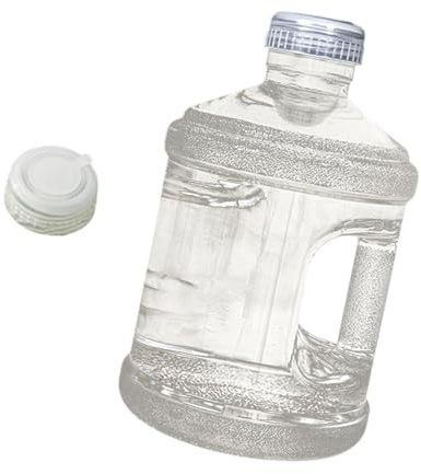 Qianly de Récipient à Eau Capacité avec Couvercle et Manipuler La Bouteille de Distributeur d'eau pour La Cuisine de La Cuisine de Pique-Nique D, 3l
