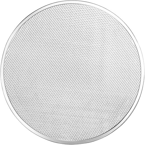 TNBCCXN Piedra para pizza Bandeja for pizza redonda de aluminio for hornear pizzas(11 Inch)
