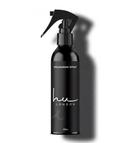 Hu London Volumising Hair Spray 250ml – Lightweight Volume & Texture, Non-Sticky, Sulphate-Free, Vegan Formula – Styling Spray for Men & Women with Fine or Flat Hair