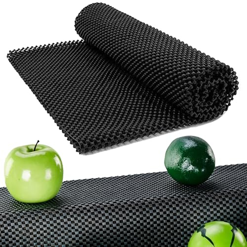 Alfombrilla Antideslizante, 140 x 200 cm, Estera Antideslizante | Base Antideslizante de PVC, Alfombrilla Antideslizante Recortable, Alfombrilla Multiusos para Coche, Maletero, Cocina