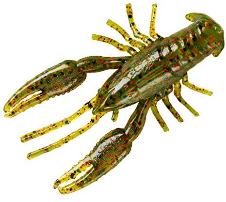Yum Lures YCRB202 Craw Bug Angelköder, Wassermelone/rote Flocke, 6,3 cm