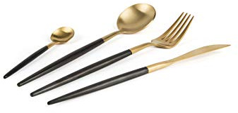 SERV.24 Couverts JAPAN GOLD