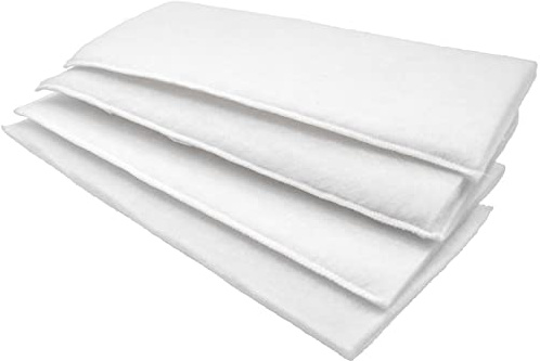 vhbw 6x Luftfilter G4 kompatibel mit Balzer HRV 30 | 25, 35 Lüfter, Badlüfter, Ventilator, Lüftungsgerät - Weiß