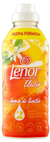 Lenor Elisir Weichspülerkonzentrat für Waschmaschine Traum di Sicilia, 525 ml