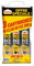 Pattex Ni Clou Ni Vis | Fix Idéal Bois (lot de 3 cartouches de 380 g) – Colle de fixation à maintien immédiat – Colle rapide pour usage intérieur – Colle blanche
