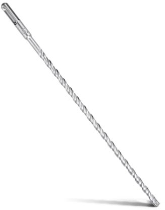 MOXPIFY SDS Plus Broca para hormigón 10 x 310 mm, con 4 cortes de carburo y doble rosca, para hormigón, piedra, piedra natural