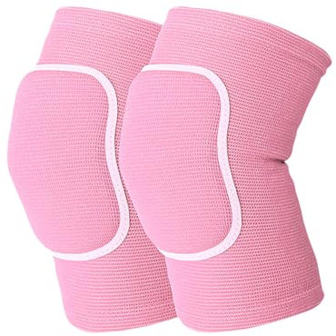 FSSTUD Thick Sponge Knee Pads Breathable Knee Braces Elastic Knee Supports Sports Knee Protectors Soft Knee Guards Anti Slip Knee Pads for Volleyball Dance