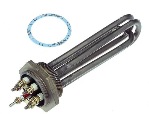 résistance thermoplongeuse D.77mm, 12KW, 230/400V, longueur545mm.