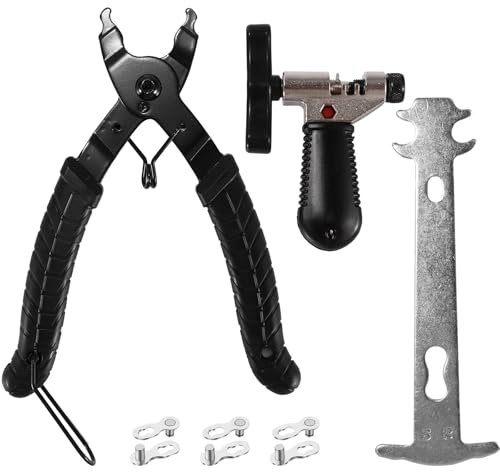 Kinberry Bike Chain Tool Set - for 6-10 Compartment Bicycle Chain Tool, Chain Tool Bicycle, Bicycle Chain Tool Set, Bicycle Chain riveting Tool, for Road Bike, Mountain Bike Bicycle Chain Repair Set