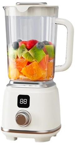 Extractor de zumo, exprimidor recargable con pantalla LED, extractor profesional, licuadora inalámbrica para el hogar de verduras limón, naranja y piña cítrica