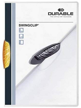 Durable 226009 Klämmapp Swingclip®, orange, 25 stycken