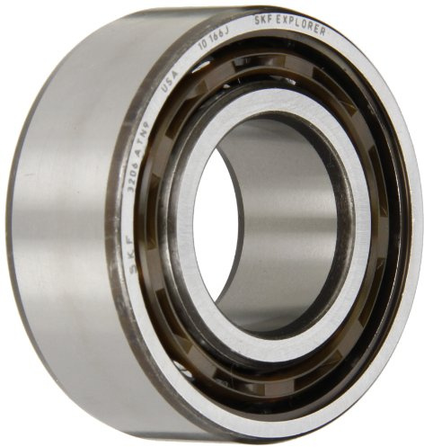 SKF Explorer 32 A Serie zweireihig eckig Kontakt Kugellager, 30 °, die Kontakt Winkel, offene, verstärkte Polyamid Käfig, normal P6 Precision, 30mm Bore, 62mm OD, 15/16 inches Width, 1