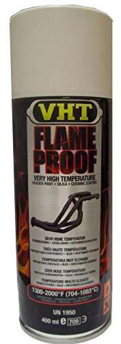 VHT Lack GSP118 Auspuff u.- Krümmerlack Flame Proof Grundierung weiß matt hitzebeständig bis 1093°C (EUR 39,75/L)
