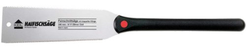 Keil 100 112 440 - Sega giapponese per trinciatura fine, con doppia lama, 240 mm, 9 denti/pollice e 17 denti/pollice