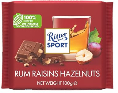 Ritter Sport Rum Grape dado 100g [Prodotti alimentari e bevande]