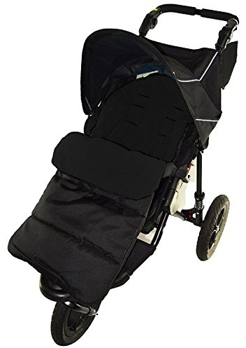 Fotväska/COSY TOES kompatibel med Phil & Teds DOT barnvagn black jack