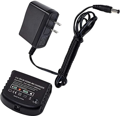 HQRP 9.6V-18V Ni-Mh Ni-Cd Battery Charger Compatible with Black and Decker HPB18-OPE HPB18 HPB14 HPB12 HPB96 Power Tool