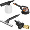 WORX Hydroshot WA4072 - Kit di Accessori per la Pulizia, Colore: Nero
