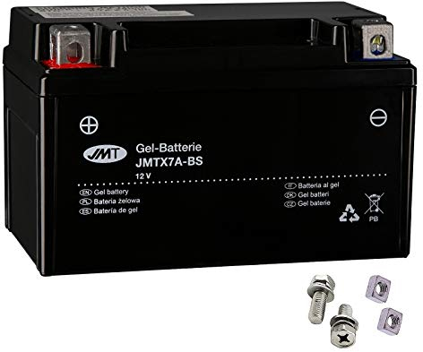 YTX7A-BS JMT Gel Batterie für Firejet 25 GS 2T One Eco Baujahr 2011-2013