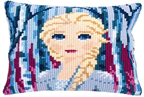 Vervaco Kreuzstichkissen Disney Frozen 2 Elsa, Bild vorgezeichnet