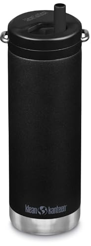 Klean Kanteen TKWide 473 g (mit Drehverschluss) – Schwarz
