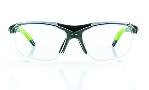 Riley Eyewear Rokka Safety Glasses for Work, Clear Anti-Scratch and Anti-Fog UV Protective Moisture Repellent Sunglasses