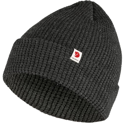 Fjällräven Unisex Tab Hat Beanie-Mütze, Dark Grey, Einheitsgröße EU