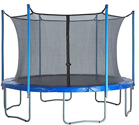 Domybest Filet de Sécurité pour Trampoline Filet de Remplacement Trampoline Filet de Protection en Nylon pour Trampoline avec Diamètre 183cm 244cm 306cm 366cm 6/8 Barres