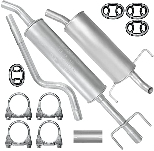 Auspuffanlage Schalldämpferset Auspuff für Opel Astra H 3 III 1.4i 16V Z14XEP
