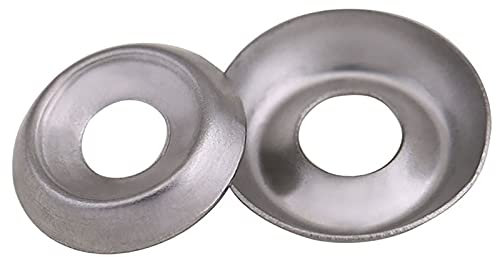 Rondelles Coupe de Finition fraisée Rondelle A2 en Acier Inoxydable Coupe Rondelle Cap Tête Capuchon Rondelle M6 M8 M10 M12 (Color : 5pcs, Inner Diameter : M4x13x2.5)