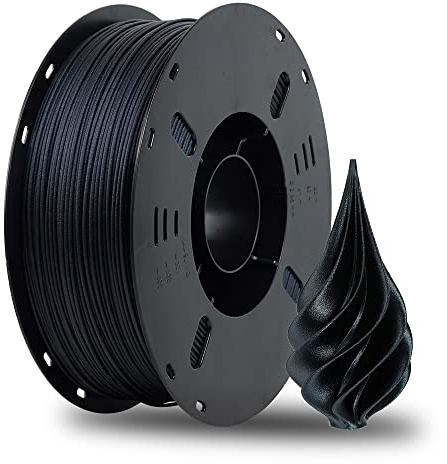 VOXELAB PETG CF Filament 1.75mm, Hochwertiges 3D Drucker Filament PETG CF, Gute Haftung für 3D Druck, Vakuumverpackung, Ordentliche Spule, Präzise Maßgenauigkeit +/- 0.02 mm,1kg (2.2lbs) Midnight Blue