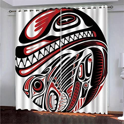 Schattierung Vorhänge Doodle-Fußball 3D Druck 2Er Set Isolierung Schalldichte Kinder Gardinen Blickdicht Mit Ösen Vorhang Fenster Für Wohnzimmer Schlafzimmer Balkon 280 (B) X 180 (H) cm
